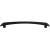 Top Knobs TK785BLK Barrington 7 5/8" Center to Center Edgewater Bar Cabinet Pull in Flat Black