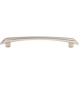 Top Knobs TK784PN Barrington 6 5/8" Center to Center Edgewater Bar Cabinet Pull in Polished Nickel