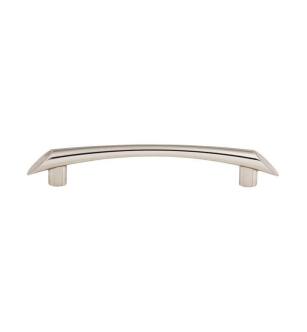 Top Knobs TK783PN Barrington 5" Center to Center Edgewater Bar Cabinet Pull in Polished Nickel
