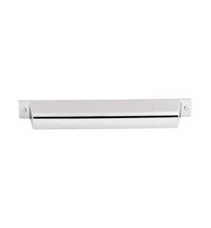 Top Knobs TK775PC Barrington 7" Center to Center Channing Cup Cabinet Pull in Polished Chrome
