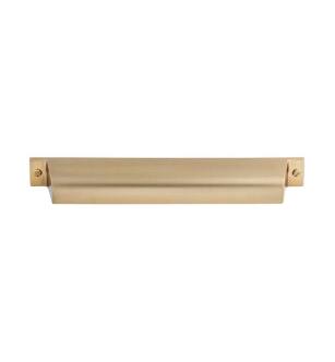Top Knobs TK775HB Barrington 7" Center to Center Channing Cup Cabinet Pull in Honey Bronze