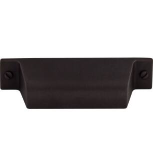 Top Knobs TK772SAB Barrington 2 3/4" Center to Center Channing Cup Cabinet Pull in Sable