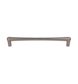 Top Knobs TK769AG Barrington 12" Center to Center Brookline Handle Cabinet Pull in Ash Gray