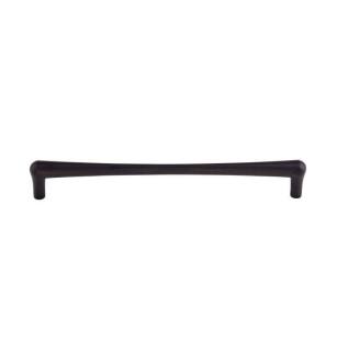 Top Knobs TK767BLK Barrington 9" Center to Center Brookline Handle Cabinet Pull in Flat Black