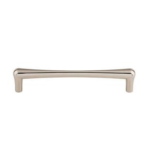 Top Knobs TK765PN Barrington 6 5/8" Center to Center Brookline Handle Cabinet Pull in Polished Nickel