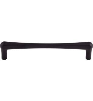 Top Knobs TK765BLK Barrington 6 5/8" Center to Center Brookline Handle Cabinet Pull in Flat Black