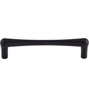 Top Knobs TK764BLK Barrington 5" Center to Center Brookline Handle Cabinet Pull in Flat Black
