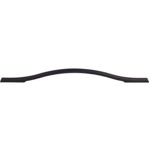 Top Knobs TK757BLK Barrington 9" Center to Center Somerdale Arch Cabinet Pull in Flat Black