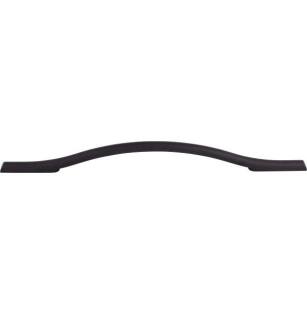 Top Knobs TK756BLK Barrington 7 5/8" Center to Center Somerdale Arch Cabinet Pull in Flat Black