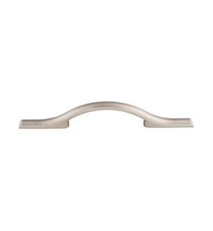 Top Knobs TK753BSN Barrington 3 3/4" Center to Center Somerdale Arch Cabinet Pull in Brushed Satin Nickel