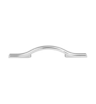 Top Knobs TK753PC Barrington 3 3/4" Center to Center Somerdale Arch Cabinet Pull in Polished Chrome