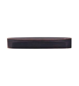 Top Knobs TK75ORB Sanctuary 5" Center to Center Zinc Alloy Oval Long Slot Pull in Oil Rubbed Bronze