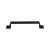 Top Knobs TK744BLK Barrington 5" Center to Center Channing Handle Cabinet Pull in Flat Black
