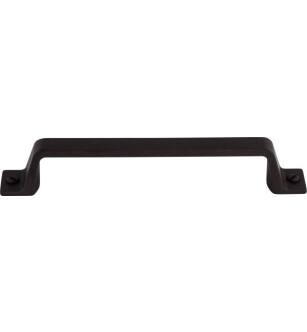 Top Knobs TK744SAB Barrington 5" Center to Center Channing Handle Cabinet Pull in Sable