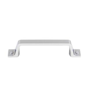 Top Knobs TK743PC Barrington 3 3/4" Center to Center Channing Handle Cabinet Pull in Polished Chrome