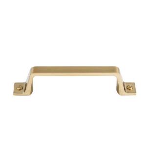 Top Knobs TK743HB Barrington 3 3/4" Center to Center Channing Handle Cabinet Pull in Honey Bronze