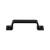 Top Knobs TK742BLK Barrington 3" Center to Center Channing Handle Cabinet Pull in Flat Black