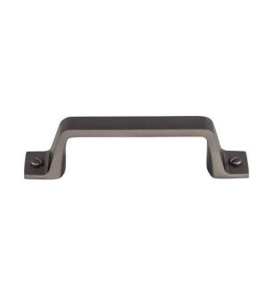 Top Knobs TK742AG Barrington 3" Center to Center Channing Handle Cabinet Pull in Ash Gray