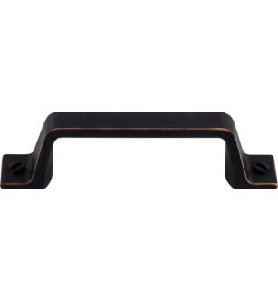 Top Knobs TK742UM Barrington 3" Center to Center Channing Handle Cabinet Pull in Umbrio