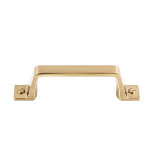 Top Knobs TK742HB Barrington 3" Center to Center Channing Handle Cabinet Pull in Honey Bronze