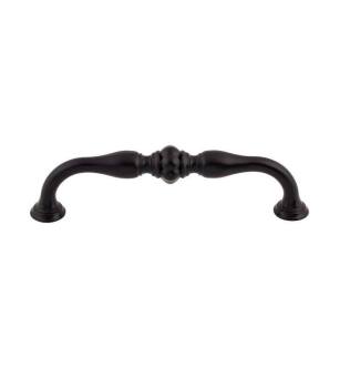 Top Knobs TK693BLK Devon 5 1/8" Center to Center Zinc Alloy Allington Cabinet Pull in Flat Black