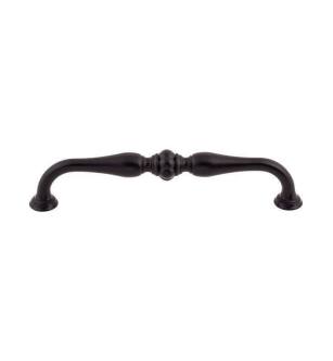 Top Knobs TK694BLK Devon 6 3/8" Center to Center Zinc Alloy Allington Cabinet Pull in Flat Black