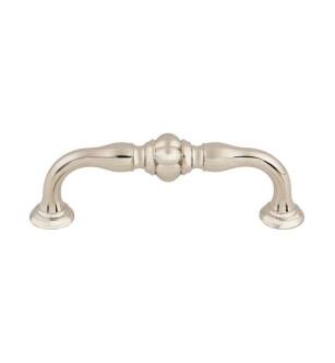 Top Knobs TK692PN Devon 3 3/4" Center to Center Zinc Alloy Allington Cabinet Pull in Polished Nickel