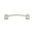 Top Knobs TK64BSN Sanctuary 5" Center to Center Zinc Alloy Oval Thin Pull in Brushed Satin Nickel
