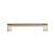 Top Knobs TK56BSN Sanctuary 5" Center to Center Zinc Alloy Flat Rail Pull in Brushed Satin Nickel