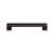 Top Knobs TK56TB Sanctuary 5" Center to Center Zinc Alloy Flat Rail Pull in Tuscan Bronze