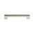 Top Knobs TK56PN Sanctuary 5" Center to Center Zinc Alloy Flat Rail Pull in Polished Nickel