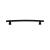 Top Knobs TK5BLK Sanctuary 8" Center to Center Arched Cabinet Pull in Flat Black
