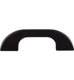 Top Knobs TK44BLK Sanctuary 3" Center to Center Zinc Alloy Neo Pull in Flat Black