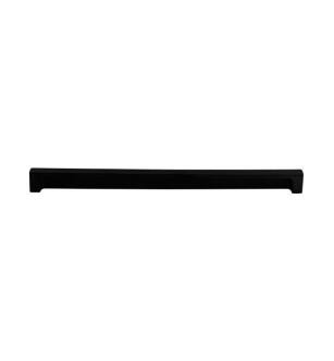 Top Knobs TK278BLK Sanctuary II 12" Center to Center Zinc Alloy Modern Metro Tab Cabinet Pull in Flat Black