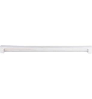 Top Knobs TK278ALU Sanctuary II 12" Center to Center Zinc Alloy Modern Metro Tab Cabinet Pull in Aluminum