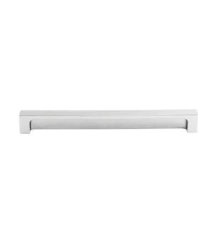 Top Knobs TK277PC Sanctuary II 8" Center to Center Zinc Alloy Modern Metro Tab Cabinet Pull in Polished Chrome