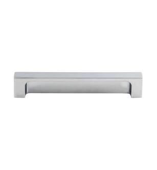 Top Knobs TK276PC Sanctuary II 5" Center to Center Zinc Alloy Modern Metro Tab Cabinet Pull in Polished Chrome