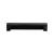 Top Knobs TK276BLK Sanctuary II 5" Center to Center Zinc Alloy Modern Metro Tab Cabinet Pull in Flat Black