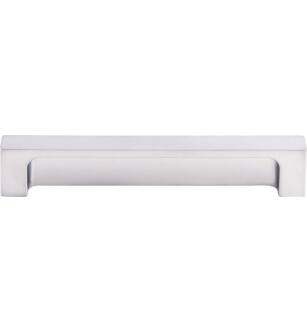 Top Knobs TK276ALU Sanctuary II 5" Center to Center Zinc Alloy Modern Metro Tab Cabinet Pull in Aluminum