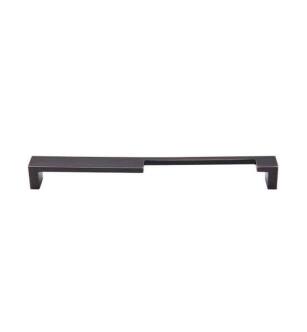 Top Knobs TK261TB Sanctuary II 9" Center to Center Zinc Alloy Modern Metro Notch Cabinet Pull in Tuscan Bronze