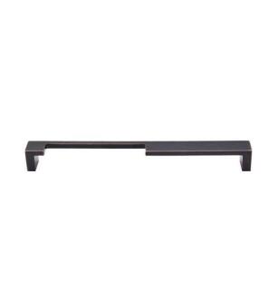 Top Knobs TK258TB Sanctuary II 9" Center to Center Zinc Alloy Modern Metro Notch Cabinet Pull in Tuscan Bronze