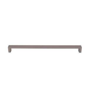 Top Knobs TK253AG Sanctuary II 12" Center to Center Zinc Alloy Modern Metro Cabinet Pull in Ash Gray