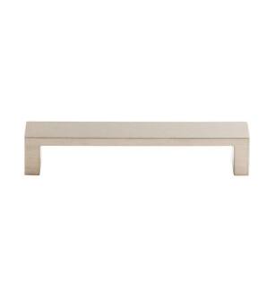 Top Knobs TK251BSN Sanctuary II 5" Center to Center Zinc Alloy Modern Metro Cabinet Pull in Brushed Satin Nickel
