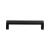 Top Knobs TK251BLK Sanctuary II 5" Center to Center Zinc Alloy Modern Metro Cabinet Pull in Flat Black