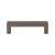 Top Knobs TK250AG Sanctuary II 3 3/4" Center to Center Zinc Alloy Modern Metro Cabinet Pull in Ash Gray