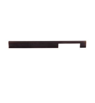 Top Knobs TK25TB Sanctuary 12" Center to Center Zinc Alloy Linear Pull in Tuscan Bronze