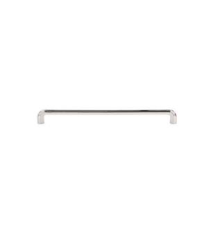 Top Knobs TK225PN Victoria Falls 12" Center to Center Zinc Alloy Cabinet Pull in Polished Nickel