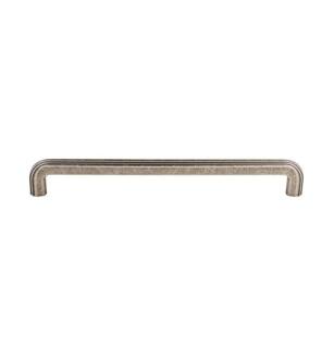 Top Knobs TK226PTA Victoria Falls 12" Center to Center Zinc Alloy Cabinet Pull in Pewter Antique