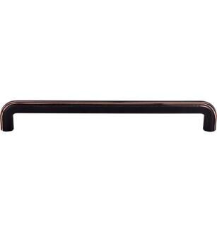 Top Knobs TK226UM Victoria Falls 12" Center to Center Zinc Alloy Cabinet Pull in Umbrio