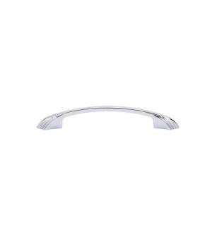 Top Knobs TK216PC Sydney 5" Center to Center Zinc Alloy Cabinet Pull in Polished Chrome